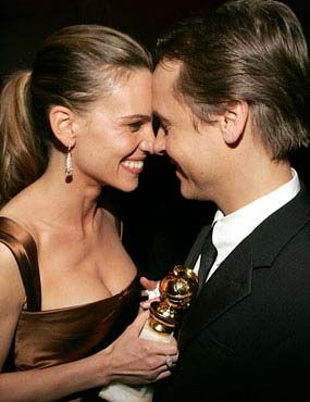 Hilary Swank couple